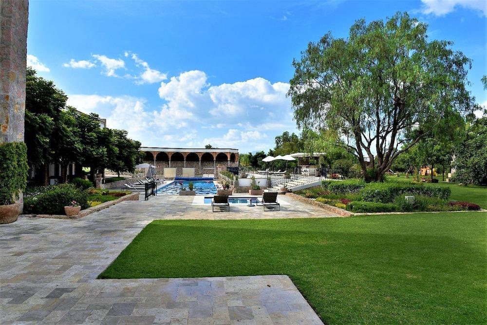 Hotel Hacienda Santa Fe Guanajuato Bagian luar foto