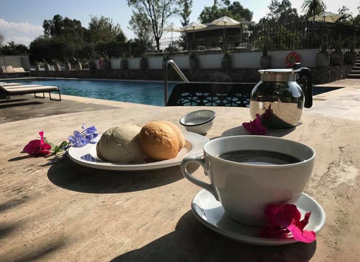 Hotel Hacienda Santa Fe Guanajuato Bagian luar foto