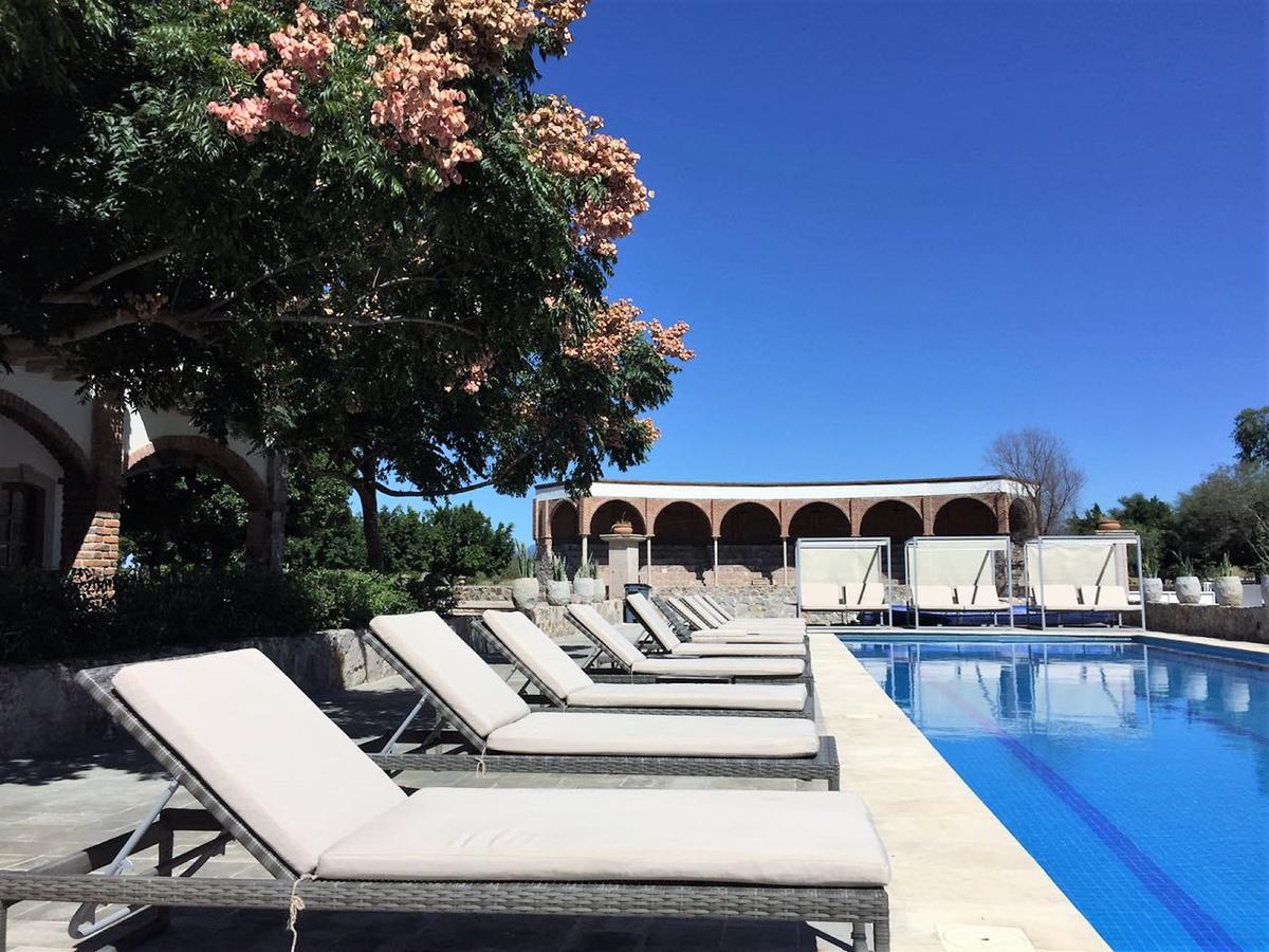 Hotel Hacienda Santa Fe Guanajuato Bagian luar foto