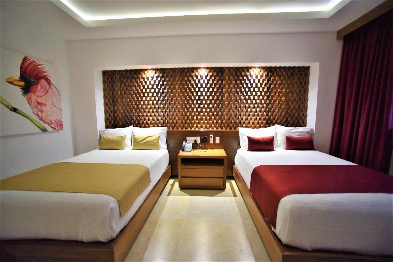 Hotel Hacienda Santa Fe Guanajuato Bagian luar foto