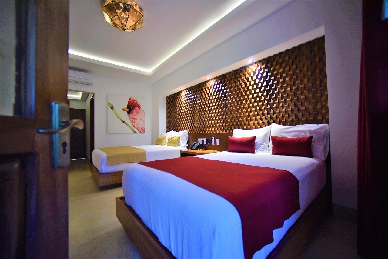 Hotel Hacienda Santa Fe Guanajuato Bagian luar foto
