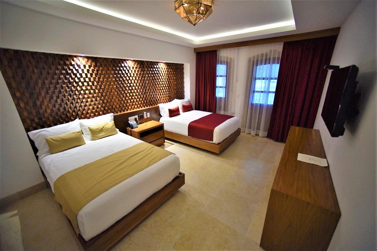 Hotel Hacienda Santa Fe Guanajuato Bagian luar foto