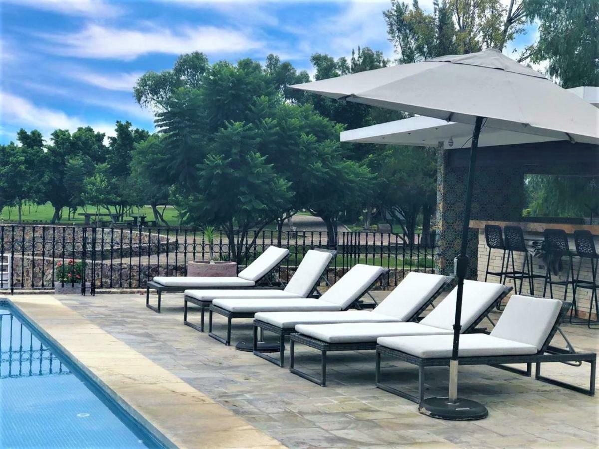 Hotel Hacienda Santa Fe Guanajuato Bagian luar foto
