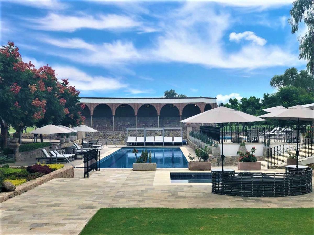 Hotel Hacienda Santa Fe Guanajuato Bagian luar foto